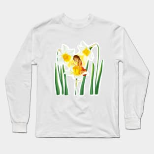 Daffodil Girl Long Sleeve T-Shirt